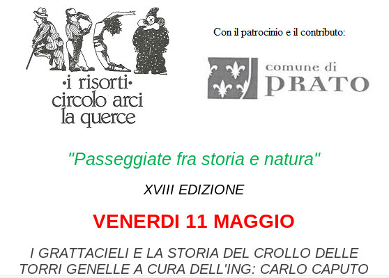 "Passeggiate fra storia e natura" XVIII EDIZIONE VENERDI 11 MAGGIO